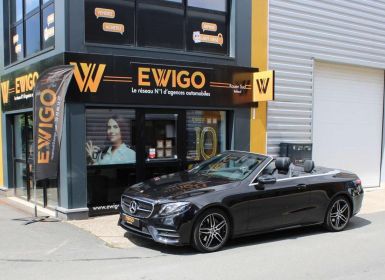 Vente Mercedes Classe E Mercedes CABRIOLET 2.0 220 D 194 ch AMG LINE 9G-TRONIC ORIGINE FRANCE Occasion