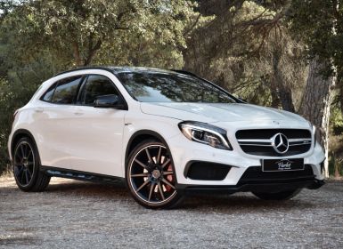 Mercedes Classe GLA MAGNIFIQUE MERCEDES GLA45 AMG X156 4MATIC 2.0 TURBO 381ch SPEEDSHIFT DCT VALEUR NEUF + DE 82ke PAS DE FAP CARPLAY CARBONE SIEGES + ECHAP. SPORT PERFOR Occasion