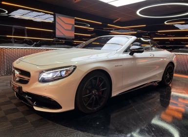 Achat Mercedes Classe S 63 AMG CABRIOLET 4-MATIC Occasion