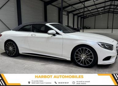 Vente Mercedes Classe S cabriolet 500 9g-tronic a + pack amg line plus Occasion