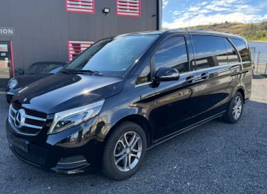 Mercedes Classe V 220D 163 CV AVANTGARDE 8PL Immat France Noir  - 1