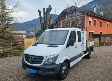 Achat Mercedes Sprinter benne 514 cdi 143 double cabine + coffre rj prop 06-2017 garantie 6 mois Occasion