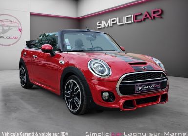 Achat Mini Cabrio CABRIOLET F57 LCI Cooper S 2.0 i 192 BVA7 Finition John Cooper Works Occasion