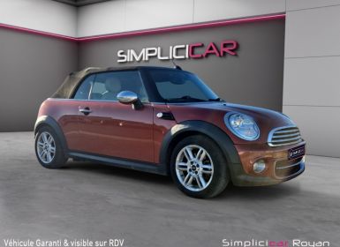 Mini Cooper D Cabriolet Pack Chili Occasion