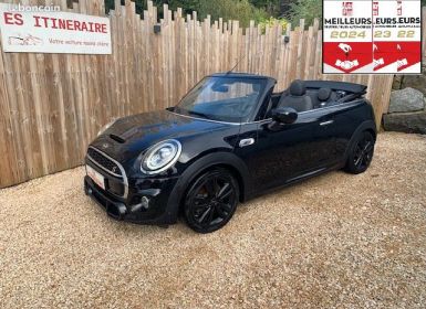 Mini One COOPER S Cabriolet 178cv bva7 + 02-2021 15.000 km suivi kit extérieur John Works options