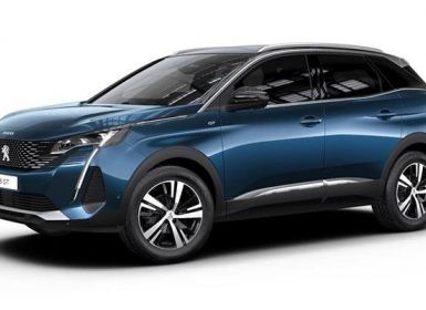 Peugeot 3008 1.2 PURETECH 130CV EAT8 GT + HAYON MAINS LIBRES + SIEGES CHAUFFANTS BLEU CELEBES / TOIT NOIR Occasion