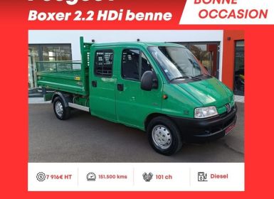 Peugeot Boxer 2.2 HDi 101ch Camion benne Boîte manuelle 5 vitesses Occasion