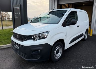 Achat Peugeot Partner Standard 650kg BlueHDi 100ch BVM5 Asphalt S&S 1ère main TVA RECUP Entretien 100% 3 places Caméra AR + latérale GPS CarPlay Habillage Bois avec casier  Occasion