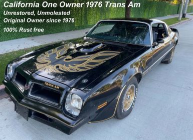 Vente Pontiac Trans Am Occasion