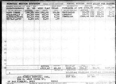 Pontiac Trans Am Occasion