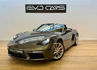 Porsche 718 Boxster S 2.5 350 ch Caméra / Origine France / PDK Volant Chauffant / Gris Quartz Occasion