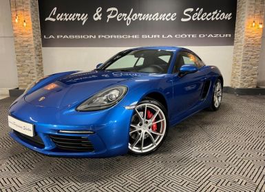 Achat Porsche 718 Cayman S 350ch - 8500km - 1°main - Origine France - Entretien concession Occasion