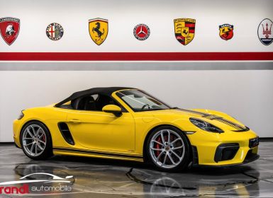 Porsche 718 Spyder 420ch Full op Jaune course PTS suivi complet Porsche & Porsche approved 12/2025 Occasion