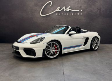 Porsche 718 Spyder Boxster 4.0 420cv – 1ère MAIN, FRANÇAISE TOUT CUIR ET ALCANTARA CAMERA BAQUETS CARBONE FULL OPTIONS