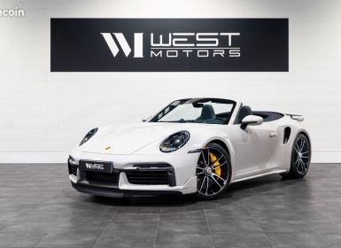 Achat Porsche 911 992 Turbo S Cabriolet 3.8 650 – Française Aéro Kit PASM -10mm PDLS+ Lift Cam 360°- 2247EMOIS Occasion