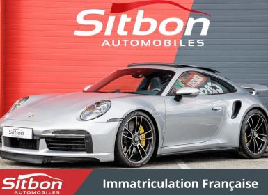 Achat Porsche 911 992 Turbo S Coupe Dolomite 3.7 650 PDK Cuir Bleu Occasion