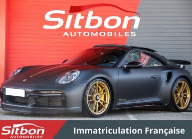 Achat Porsche 911 992 Turbo S Coupe Dolomite 3.7 650 PDK Cuir Bleu Occasion