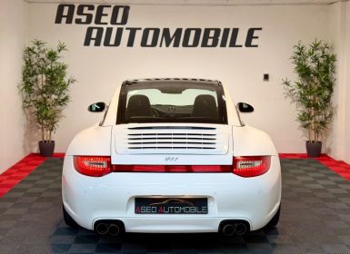 Porsche 911 997.2 3.8 TARGA 4S 385 CV PDK Blanc  - 7