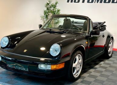 Porsche 964 CARRERA 3,6 250 CV BVM5 CABRIOLET Noir  - 6