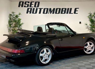 Porsche 964 CARRERA 3,6 250 CV BVM5 CABRIOLET Noir  - 7