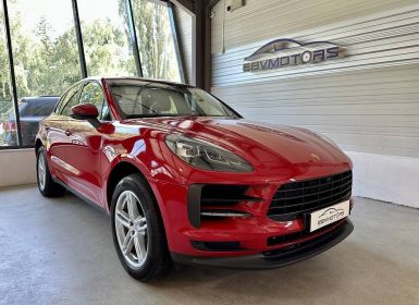 Vente Porsche Macan S 354 cv rouge carmin 1ère main Occasion