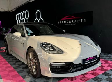 Porsche Panamera 4 SPORT TURISMO E-HYBRID 462 ch SUIVI  GRIS CRAIE  PACK CARBONE  ROUE DIRECTRICES  JANTES S Occasion