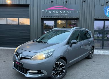 Achat Renault Grand Scenic iii 110 ch bose edition 7 places avec pack roues hiver regulateur gps camera de recul Occasion