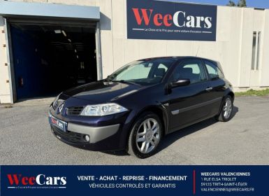 Vente Renault Megane Coupé 1.5 dCi 100cv Exception - Kilométrage Certifié - Garantie 12 mois Occasion