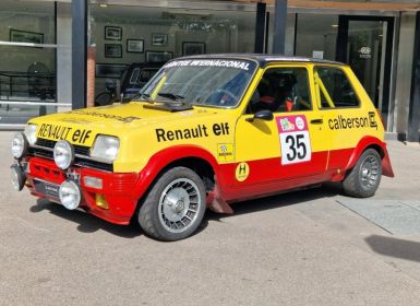 Vente Renault R5 Alpine COPA CALBERSON Occasion
