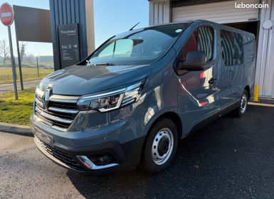 Renault Trafic III L1H1 2T8 2.0 DCi 130ch BVM6 Grand Confort Aménagé VAN MANIA 1ère main FR 3 places TVA 2 Couchages Caméra Angles morts Douche Gazinière Attelage Pa