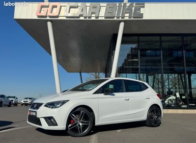 Seat Ibiza FR 1.0 TSI 116CH Garantie 6 ans Sièges alcantara chauffants Apple Carplay Android Auto Caméra de recul Feux LED 18p 349-mois