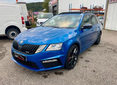 Skoda Octavia Combi III SW 2.0 TSI 230 RS DSG6 Pack Challenge Toit panoramique hiver Attelage Grand GPS Canton Caméra CarPlay Coffre électrique Garantie 6 mois Occasion