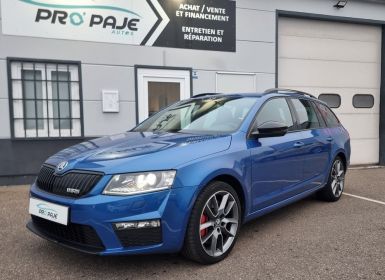 Skoda Octavia RS 2.0 TDI 184 CV SW DSG 6 / ATTELAGE / PALETTES / SUIVI D'ENTRETIEN COMPLET /GTIE 12M Occasion