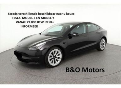 Vente Tesla Model 3 In Stock & on demand 20 pieces ,5 colors vanaf 24000 + btw Occasion