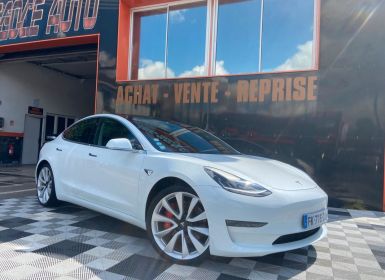 Tesla Model 3 performance 9cv with pup awd upgrade 75 kwh