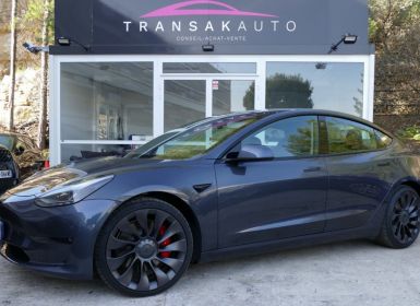 Achat Tesla Model 3 PERFORMANCE DUAL MOTOR AWD TOIT OUVRANT Occasion