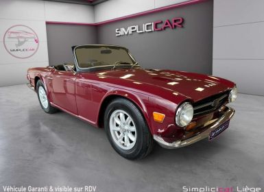 Vente Triumph TR6 Occasion