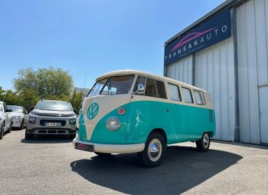 Volkswagen Combi SPLIT 1.6 ori. ALLEMAGNE de 1966 avec MOTEUR NEUF + CARAVANE ERIBA PUCK de 1975