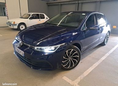 Achat Volkswagen Golf 8 VIII 1.5 eTSI 130ch Life Business DSG7 OPF 1ère main JA 17 Ventura Vitres AR + lunette surteintées LED Adaptatif Bleu Atlantique Radar AV+AR et Camé Occasion