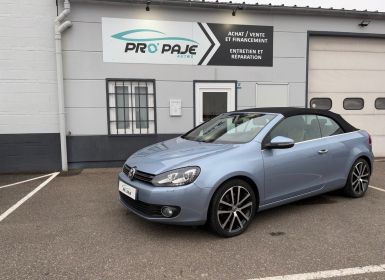 Volkswagen Golf Cabriolet 6 1.4 TSI 160 CV BVM6 CARAT / 2E MAIN / 66500KM / CLIM AUTO / REGUL / CLIM