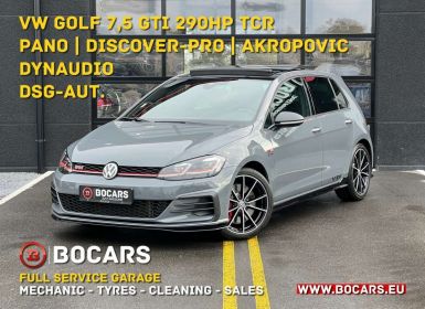 Vente Volkswagen Golf GTI 2.0TSI 290pk TCR DSG| Pano| AKROPOVIC| DiscoverPRO Occasion