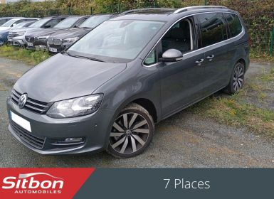 Achat Volkswagen Sharan 2.0 TDI BlueMotion 150 DSG 7pl 7 places Carat CUIR TOIT OUVRANT CAMERA Occasion