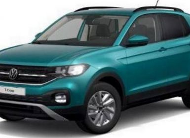 Volkswagen T-Cross 1.0 TSI 110CV BVM6 LOUNGE + CLIM AUTO + MIRROR SCREEN TURQUOISE MAUI Occasion