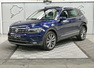 Achat Volkswagen Tiguan 2.0 bi tdi 240 dsg7 4motion carat exclusive 1°main francais tva gps toit pano ja 20 key less go hayon electrique affichage tete haute attelage dynaudi Occasion