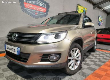 Volkswagen Tiguan 2l TDI 140 4MOTION CARAT 153000km garantie 6 mois cuir gps camera de recul attelage toit ouvrant radar