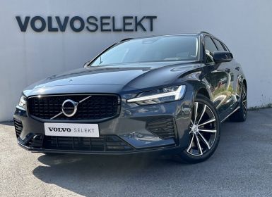 Volvo V60 T6 AWD Hybride Rechargeable 253 ch + 145 ch Geartronic 8 Plus Style Dark