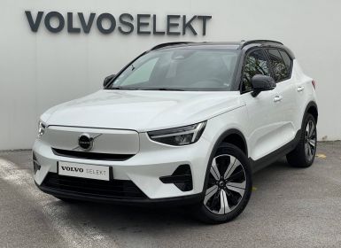 Achat Volvo XC40 PURE ELECTRIQUE Recharge 231 ch 1EDT Start Occasion
