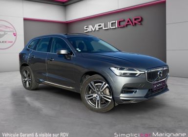 Achat Volvo XC60 T8 Twin Engine 303 ch + 87 ch Geartronic 8 Inscription Luxe SUIVI COMPLET TOIT OUVRANT CARPLAY GARANTIE Occasion