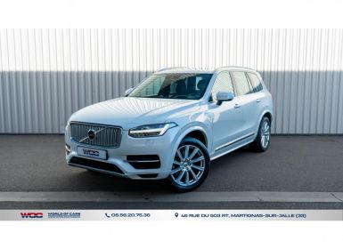 Achat Volvo XC90 T8 Twin Engine AWD - 303 + 87 - BVA Geartronic  II 2014 Inscription Luxe 7pl PHASE 1 Occasion