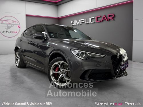 Annonce Alfa Romeo Stelvio MY19 2.9 V6 510ch Q4 AT8 Quadrifoglio // TOIT OUVRANT / HARMAN KARDON / SIEGES CHAUFFANTS / Garantie 12 mois